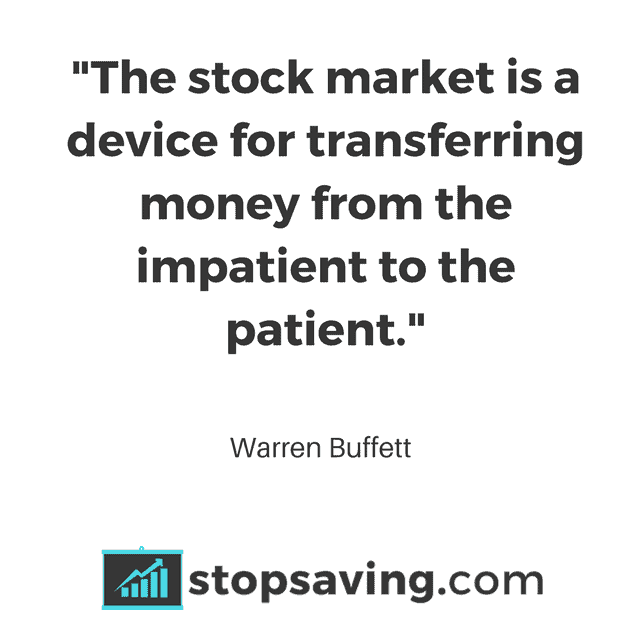 Warren Buffet investment quote